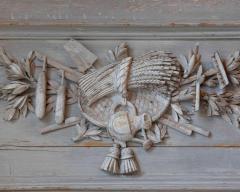 French Louis XVI Period Carved Wood Panel 18th Century - 4473914