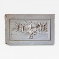 French Louis XVI Period Carved Wood Panel 18th Century - 4475506