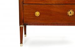 French Louis XVI Period Mahogany Commode stamped by J Canabas ca 1775 - 4480185