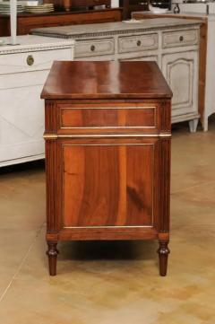French Louis XVI Style 1890s Commode with Graduated Drawers and Brass Hardware - 3491522