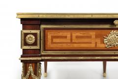French Louis XVI Style Antique Bureau Plat Writing Desk circa 1880 - 4731538