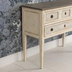French Louis XVI Style Bedside Commode in Original Paint Circa 1910 - 4649928