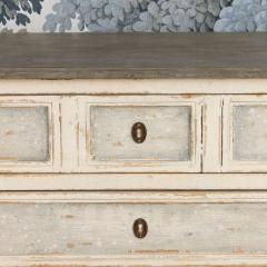 French Louis XVI Style Bedside Commode in Original Paint Circa 1910 - 4649953