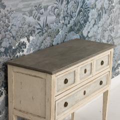 French Louis XVI Style Bedside Commode in Original Paint Circa 1910 - 4649963