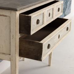 French Louis XVI Style Bedside Commode in Original Paint Circa 1910 - 4649964