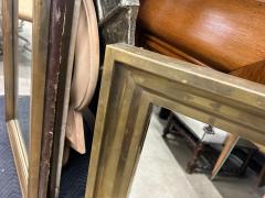 French Louis XVI Style Brass Mirror - 4224829