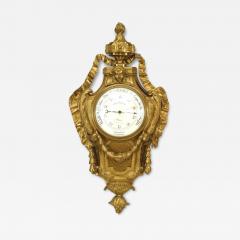 French Louis XVI Style Bronze Barometer - 4522493