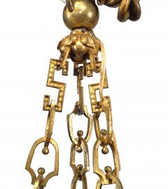 French Louis XVI Style Bronze Dore Chandelier - 739036
