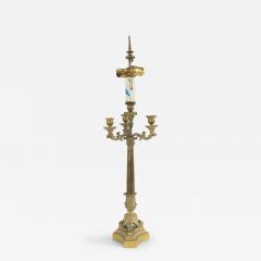French Louis XVI Style Candelabra Table Lamps - 4708932