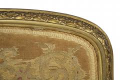 French Louis XVI Style Carved Giltwood Fire Screen c 1900 - 4803669