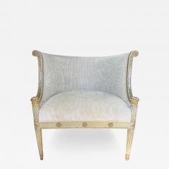 French Louis XVI Style Chauffeuse - 4014749