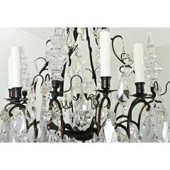 French Louis XVI Style Crystal Chandelier - 3957790