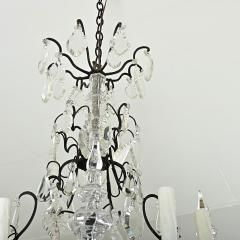 French Louis XVI Style Crystal Chandelier - 3957796