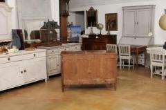 French Louis XVI Style Early 19th Century Walnut Commode with Three Drawers - 3498507