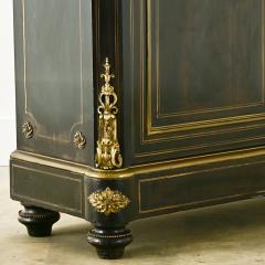 French Louis XVI Style Ebonized Buffet - 3593797