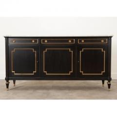 French Louis XVI Style Ebonized Enfilade - 2805802