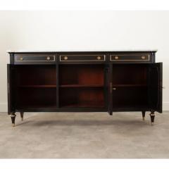 French Louis XVI Style Ebonized Enfilade - 2805870