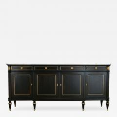 French Louis XVI Style Ebonized Mahogany Enfilade - 3648898