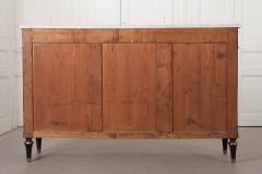 French Louis XVI Style Ebony and Marble Enfilade - 504137