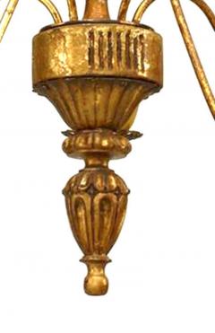 French Louis XVI Style Gilt Metal Chandelier - 737842