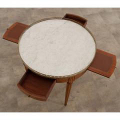 French Louis XVI Style Gu ridon Bouillotte Table - 2977841