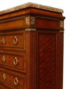 French Louis XVI Style Inlaid Secretary - 2797817