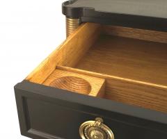 French Louis XVI Style Jansen Ebonized Chest - 4630685