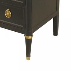 French Louis XVI Style Jansen Ebonized Chest - 4630687