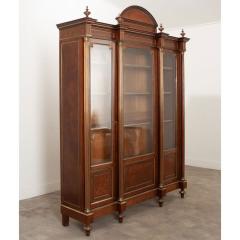 French Louis XVI Style Mahogany Bibliotheque - 3413675