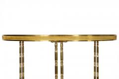 French Louis XVI Style Mahogany Bronze Gueridon Side Table - 4502430