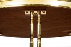 French Louis XVI Style Mahogany Bronze Gueridon Side Table - 4502437