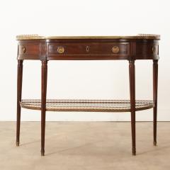 French Louis XVI Style Mahogany Console Table - 3303865