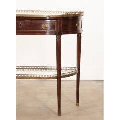 French Louis XVI Style Mahogany Console Table - 3303868