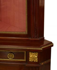 French Louis XVI Style Mahogany Corner Cabinet - 2797805