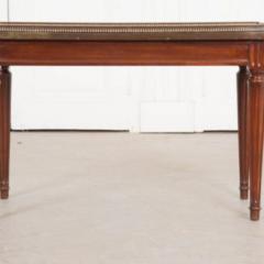 French Louis XVI Style Mahogany Low Table - 1529314