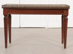 French Louis XVI Style Mahogany Low Table - 1529315