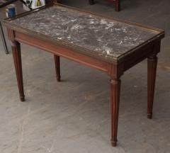 French Louis XVI Style Mahogany Low Table - 1529318