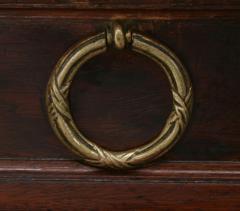 French Louis XVI Style Mahogany and Leather Top Desk - 4635779