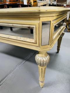 French Louis XVI Style Mirrored Coffee Table - 2866143