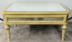 French Louis XVI Style Mirrored Coffee Table - 2866195