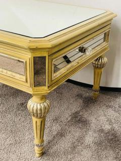 French Louis XVI Style Mirrored Coffee Table - 2866243