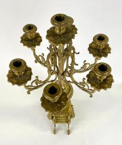 French Louis XVI Style Ormolu Bronze 7 Arms Candelabra a Pair - 3197244