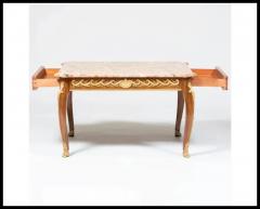 French Louis XVI Style Ormolu Mounted Mahogany Coffee Table C 1880 - 3865272