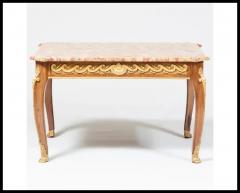 French Louis XVI Style Ormolu Mounted Mahogany Coffee Table C 1880 - 3865313