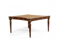 French Louis XVI Style Ormulu Mahogany Ottoman - 4667555