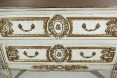 French Louis XVI Style Painted Commode Stamped Jansen - 2948775