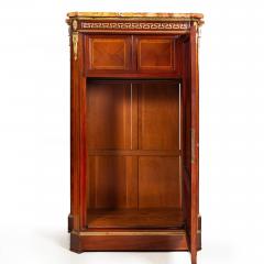 French Louis XVI Style Parquetry Bronze Antique Armoire Wardrobe ca 1880 - 4501584