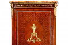French Louis XVI Style Parquetry Bronze Antique Armoire Wardrobe ca 1880 - 4501585