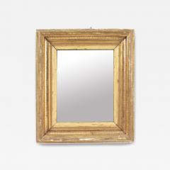 French Louis XVI Style Rectangular Giltwood Wall Mirror - 4196108