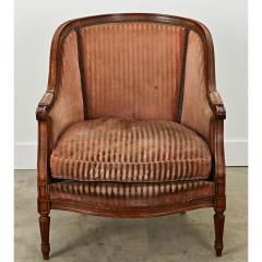 French Louis XVI Style Single Bergere - 3696709